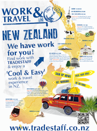 Work & Travel Tradestaff Poster